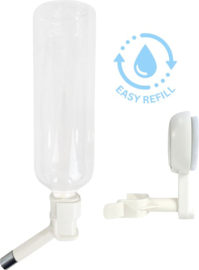 Drinkfles voor de Werpkist - Met zuignap - 1 Liter