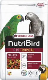 NutriBird P 15 Tropical Papegaaienvoer - Versele Laga 1kg