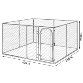 Buitenren 4 x 4 x 1,82 M