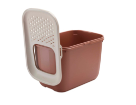Kattenbak Savic Hop In Terracotta