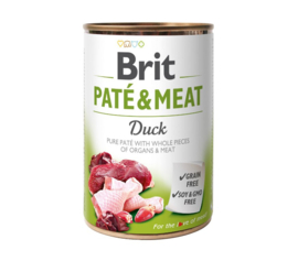 BRIT PATÉ & MEAT - DUCK 400gram