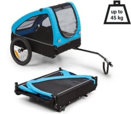 Hondenfietskar - SmartSpace - <45 kg - Zwart Blauw - 54 x 58 x 86 cm