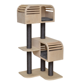Ebi krabpaal atlas 120 57,5x56,5x123,5cm beige/antraciet