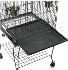 Papegaaienkooi - vogelkooi met standaard 126cm H x 50cm B x 50cm D