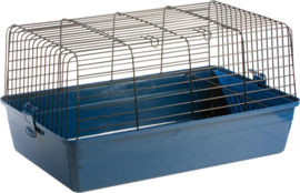 Sprinter Cavia / dwergkonijnenkooi blauw/zwart