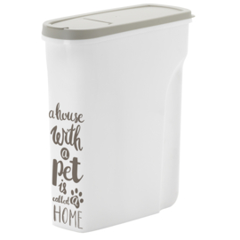 Moderna voercontainer trendy story pet wisdom (5 LTR)