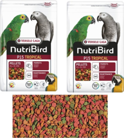 Nutribird - Papegaaienvoer Tropical P15 2x 1 KG