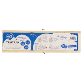 Duvo+ Muizenval trip trap hout 22x8,5x6,3CM