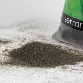 Terra Della Terrariumzand - zwart - 12,5kg