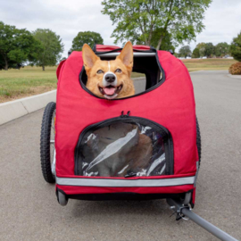 Happy Ride Fietskar Voor Honden Aluminium M