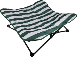 Hondenstretcher - 87 x 87 x 23 cm - Groen Wit