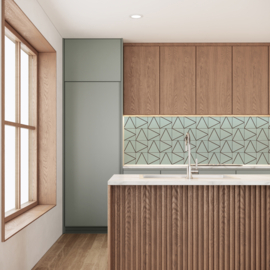 KitchenWalls MINT PATTERN