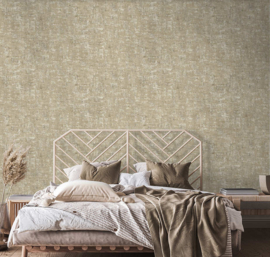 BRINDLE BEAD Taupe/Gold