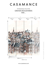 Casamance GRANDS BOULEVARDS (2 colors)