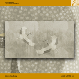 FREEDOM brown - 360 x 190 cm