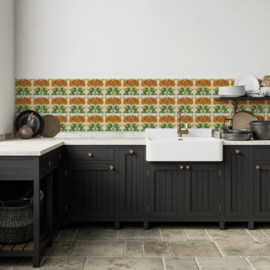 KitchenWalls ART NOUVEAU FLOWERS
