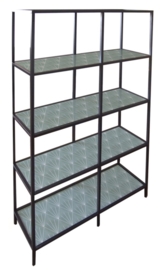 Vittsjo shelves CEMENT TILE  hexagon