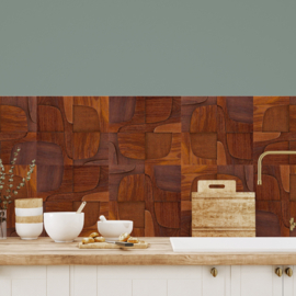 KitchenWalls MIDCENTURY WOOD PANEL