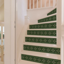 Stair Sticker GREEN TILE