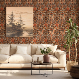 Château wandbekleding velours CV013