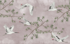 MAJESTIC CRANES (4 kleuren)