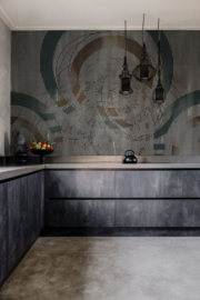 Wall & Deco CIRCLE BACK