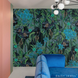 The Jade wallpaper Daisy James  Wallpaper The Jade DJ239 – Selected  Wallpapers & Interiors