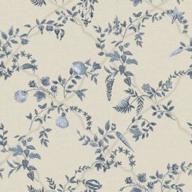 MARINE blue / cream
