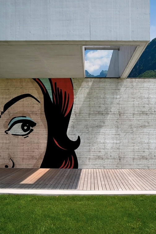 IDEA4WALL Scenery Outside The Balcony Peel & Stick Wall Mural | Wayfair