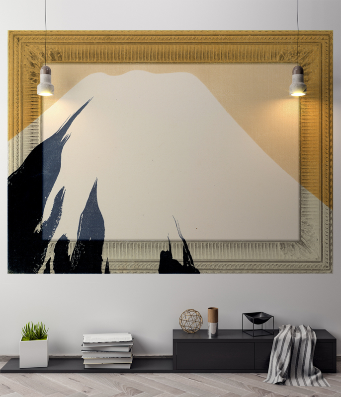 Framed Wallpaper MOUNTAIN