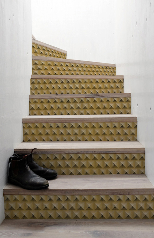 Stair Sticker GOLD PYRAMIDS