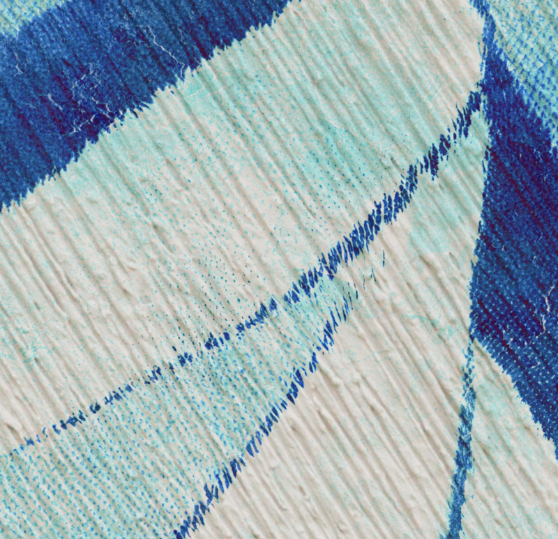 Behangfabriek wallpaper design BLUE ZONE