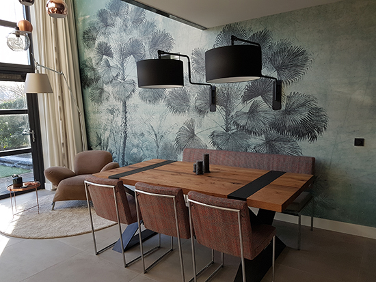 urban jungle wallcovering behangfabriek