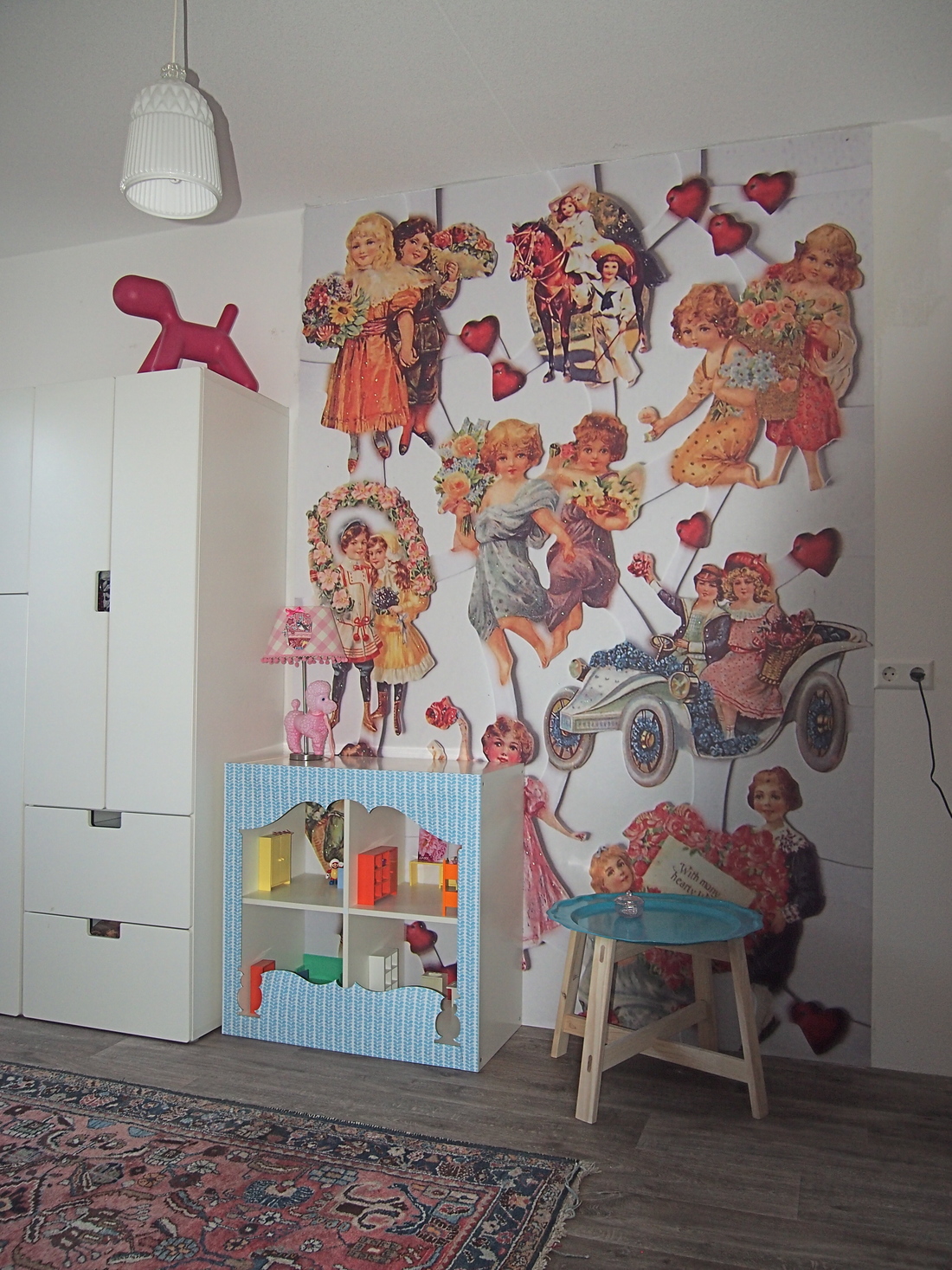 behangfabriek poezieplaatjes behang kinderkamer