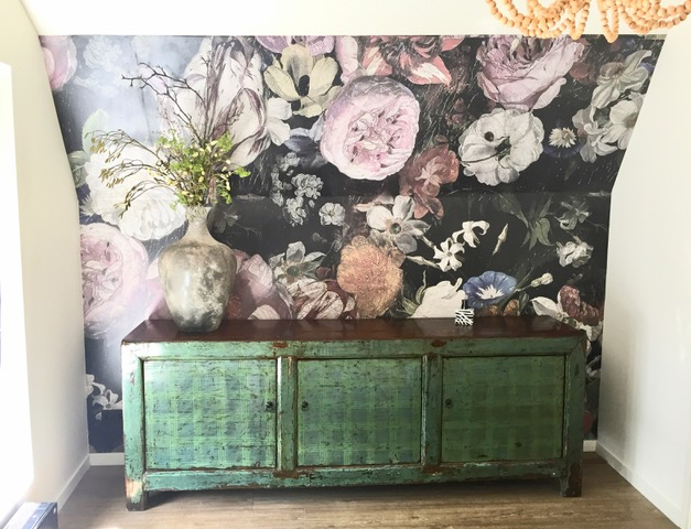 happy customer behangfabriek wallpaper blooming rebelwalls