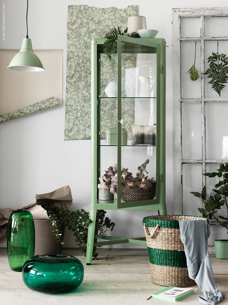 ikea fabrikor green