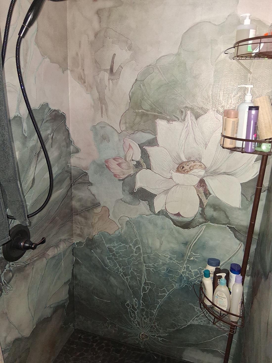 niveum waterdicht behang douche