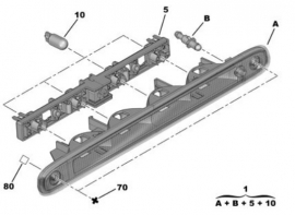 3e remlicht-unit Toyota Aygo