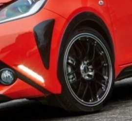 Bumperhoekset 4dlg Musketier Toyota Aygo 2014