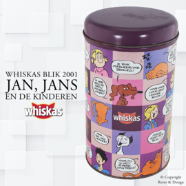 Lata de Comida para Gatos Whiskas con Ilustraciones de Jan, Jans y los Niños (2001)