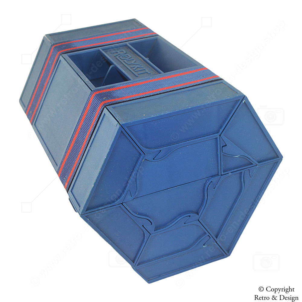 Rolykit Angelbox Modell, Blau – Der clevere Organizer aus den 1970er/80er Jahren