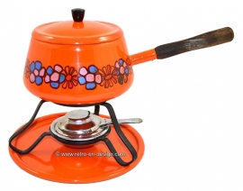 Vintage Brabantia jaren '70 fondue stel 'Diana'