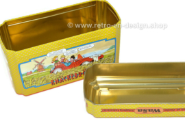 ​Vintage storage tin for WASA crispbread with Jack, Jacky and the Juniors by Jan Kruis