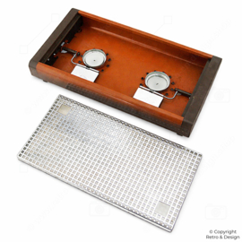 Vintage Brabantia Chafing Dish Shadow Brown – Warming Tray Model 2, 1970s