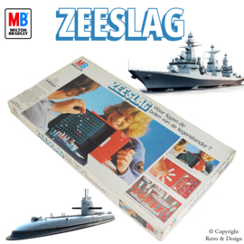 "Zeeslag: Een Vintage Maritiem Spel van MB uit 1972"