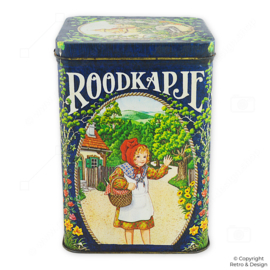 Vintage Fairy Tale Tin by Konmar – Featuring Little Red Riding Hood & Hansel and Gretel