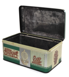 Vintage cookie tin for speculaas by De Spar