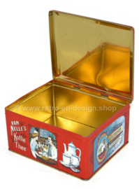 Nostalgic tin box. Van Nelle’s Steam Coffee Roaster and Tea Trade