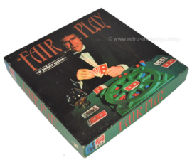Vintage spel "Fair Play" a poker game 1974 van Jumbo