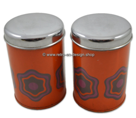 Vintage seventies storage containers